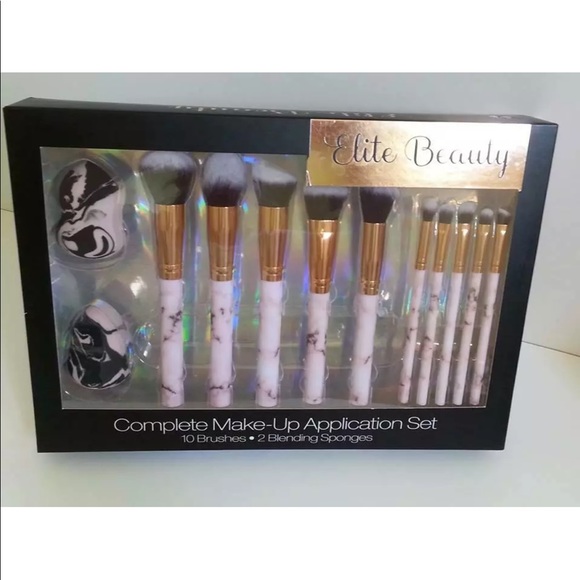 ELITE BEAUTY COMPLETE MAKEUP APPLICATION BRUSHES - Picture 8 of 10